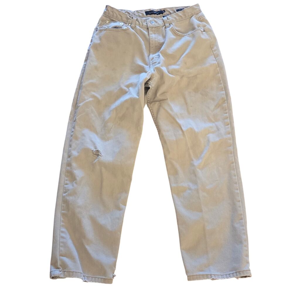 Calvin Klein Jeans Men's Easy Fit Khaki Tan Waist 34